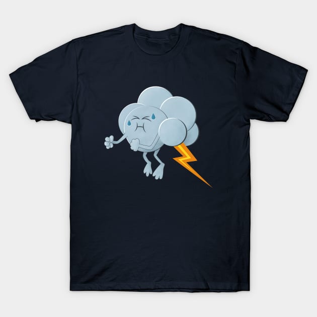 THUNDER fART T-Shirt by mivatank